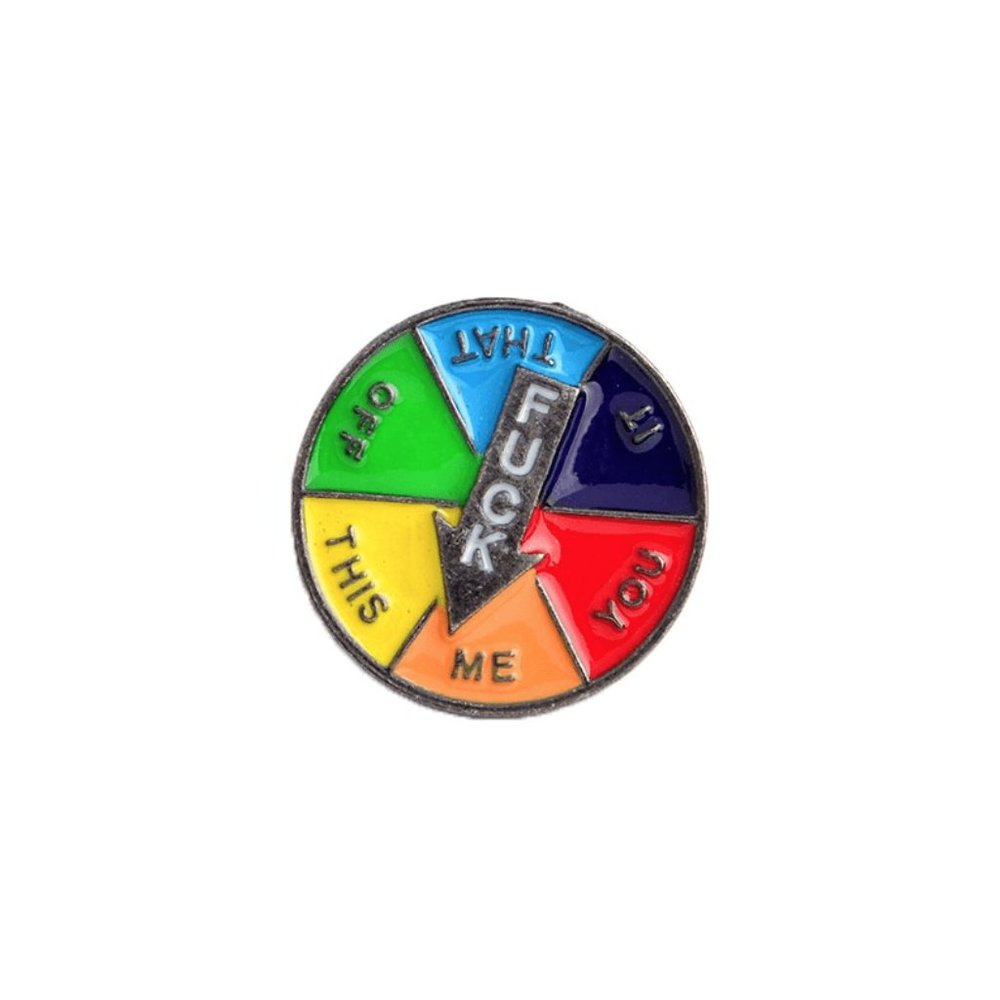 Wheel of Fu*k Pin